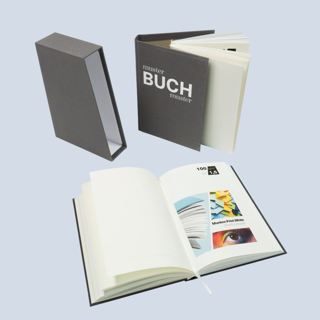 Neutrales Buchmuster – das Tool für Druckereien